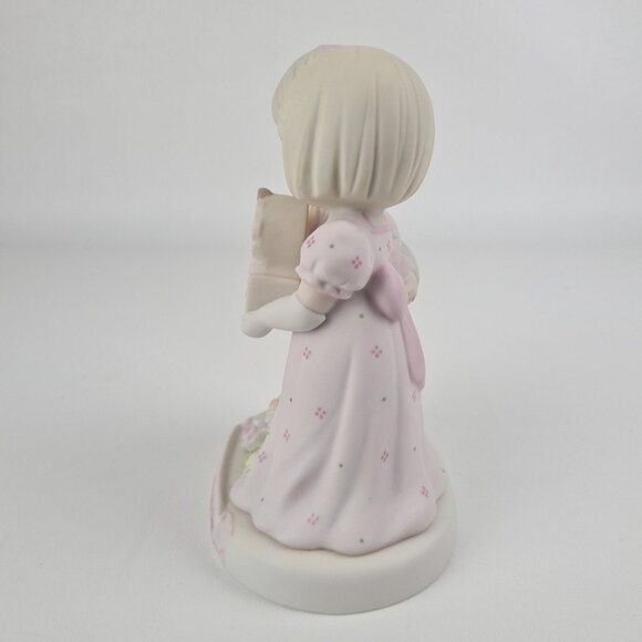 Precious Moments 163791 "Each Hour Is Precious With You" Porcelain Figurine - Picture 2 of 6